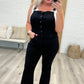 Judy Blue Imogene Tummy Control Retro Flare Overalls in Black
