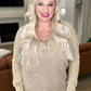Mineral Wash Baby Waffle Henley in Ash Mocha