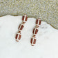 PREORDER: Sporty Rhinestone Trio Dangle Earrings in Assorted Styles