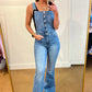 Judy Blue Control Top Retro Flare Overalls