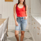 Hi-Rise Cut Off Bermudas
