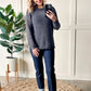 Chenille Cable Knit Sweater In Naval