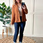 The Office Corduroy Blazer In Rich Fall Chestnut
