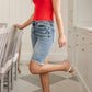 Hi-Rise Cut Off Bermudas