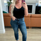 Judy Blue Midrise Cuffed Boyfriend Jeans
