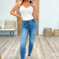 Judy Blue Release Hem Pull On Skinny Jeans