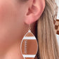 PREORDER: Acrylic Sports Dangle Earrings in Assorted Styles