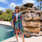 PREORDER: Palm Leaf Print Kimono in Three Colors