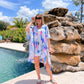 PREORDER: Paint Brush Print Kimono