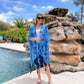 PREORDER: Palm Leaf Print Kimono in Three Colors