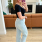 Judy Blue Tummy Control Vintage Wash Straight Jeans