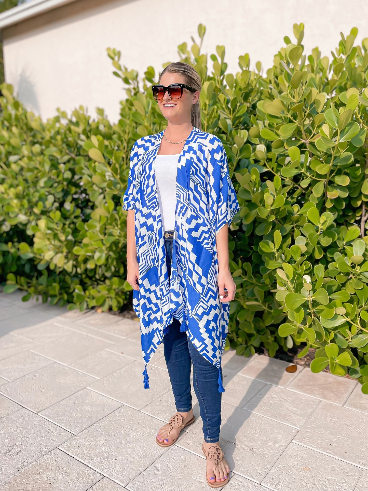 PREORDER: Geometric Print Kimono