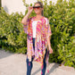 PREORDER: Tropical Palm Print Kimono in Two Colors