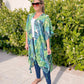 PREORDER: Palm Leaf Print Kimono in Three Colors
