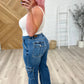 Judy Blue High Rise Wide Leg Cargo Jeans