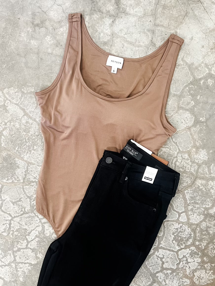 Tummy Control Classic Skinny Black Judy Blue Jeans