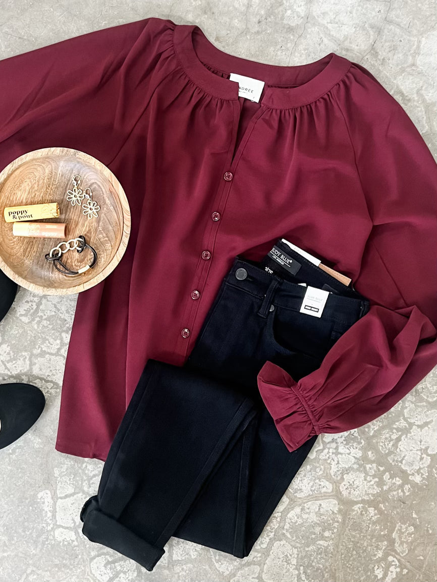Tummy Control Classic Skinny Black Judy Blue Jeans