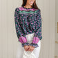 Exquisite Beauty Floral Blouse
