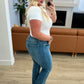 Judy Blue High Rise Tummy Control Release Hem Slim Bootcut Jeans
