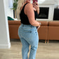 Judy Blue High Rise Viral V Front Waistband Straight Jeans