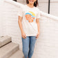 Judy Blue Sunflower Embroidery Jeans