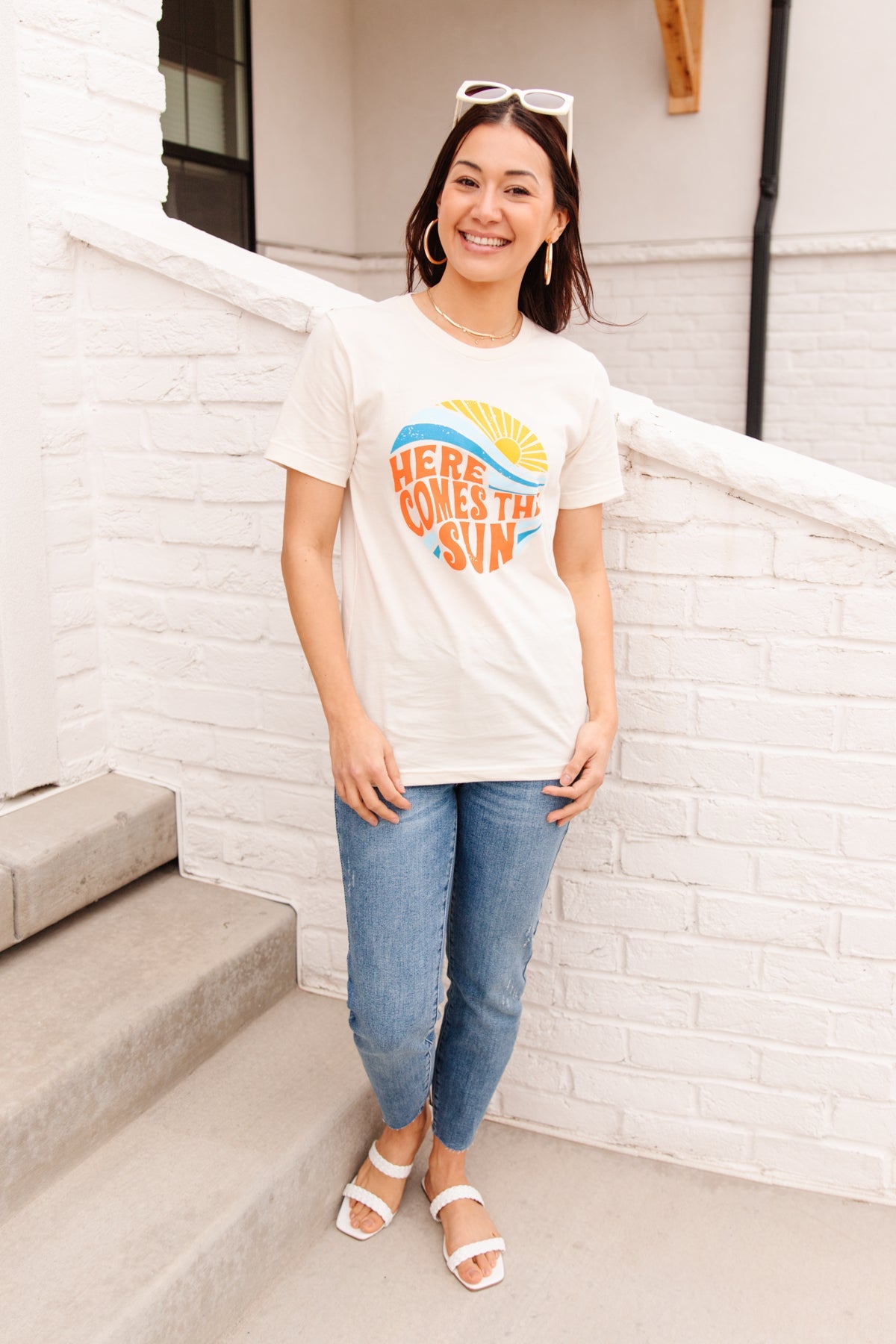 Judy Blue Sunflower Embroidery Jeans