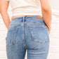 Judy Blue Sunflower Embroidery Jeans