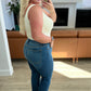 Judy Blue High Rise Distressed Straight Jeans