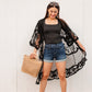 Alyssa Square Neck Tee in Black