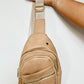 Effortlessly Chic Sling Bag in Khaki