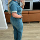 Judy Blue Short Sleeve Denim Jumpsuit