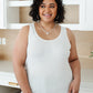 Take U There Tank In White
