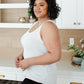 Take U There Tank In White