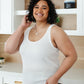 Take U There Tank In White