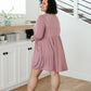 Weekender Dress In Mauve