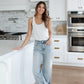 Take U There Tank In White
