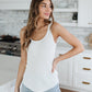 Take U There Tank In White