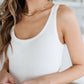 Take U There Tank In White