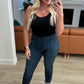 Rowena High Rise Pull On Double Cuff Slim Jeans