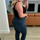 Rowena High Rise Pull On Double Cuff Slim Jeans