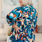 I Think Different Top in Abstract Teal