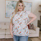 I've Got a Feeling Floral Flutter Sleeve Top