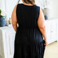 PREORDER: Sleeveless Tiered Dress in Four Colors