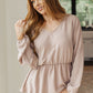 Imagine It All V-Neck Peplum Top