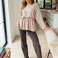 Imagine It All V-Neck Peplum Top