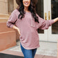 In Stride Dropped Shoulder Tunic