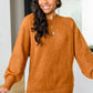 In Warm Arms Sweater in Rust