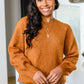 In Warm Arms Sweater in Rust