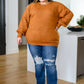 In Warm Arms Sweater in Rust