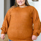 In Warm Arms Sweater in Rust